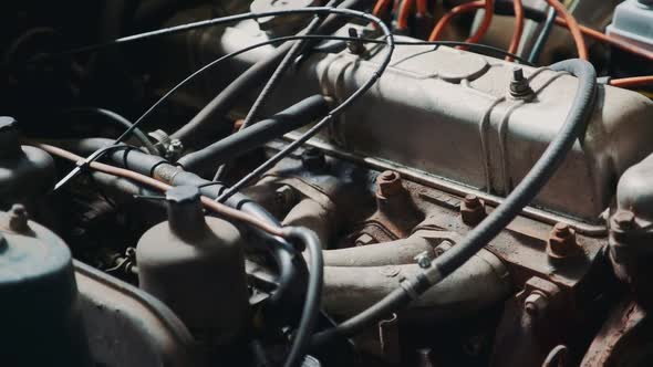 View of Rusty Machine Hood