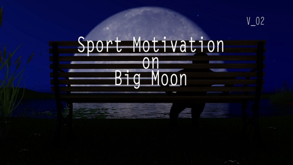 Sport Motivation On Big Moon