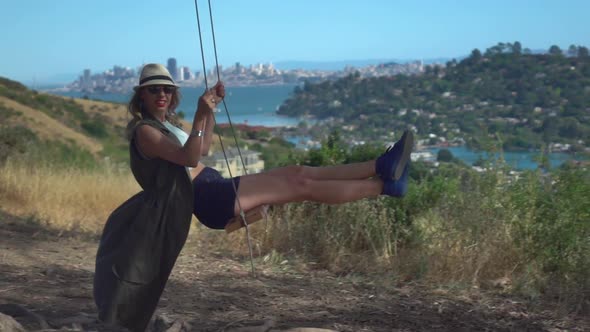 Girl on the Swing