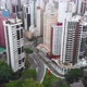 Skyscrapers, Buildings, Japanese Immigration Memorial (Curitiba) aerial view - VideoHive Item for Sale