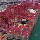 Drone fly over Hong Kong container terminal  - VideoHive Item for Sale