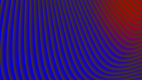 Animated Blue And Red Coloring Stripes.Abstract 4k Animation