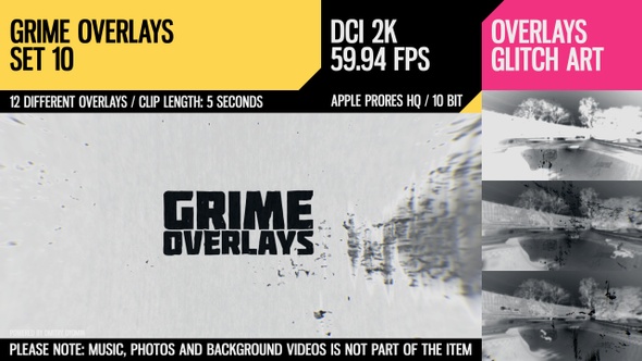 Grime Overlays (2K Set 10)