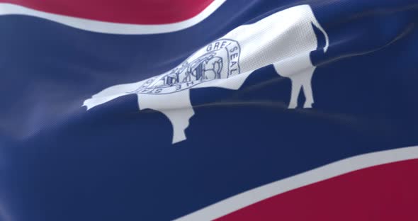 Flag of Wyoming State