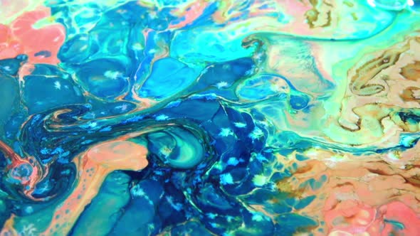 Psychedelic Cosmos Galaxy Paint Texture Background alt