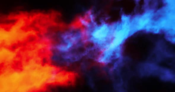 fire and ice smoke and atmospheric loop effects for video editor, compositions. alt