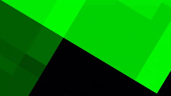 Green Black Color Technology Shape Motion Animated Background
