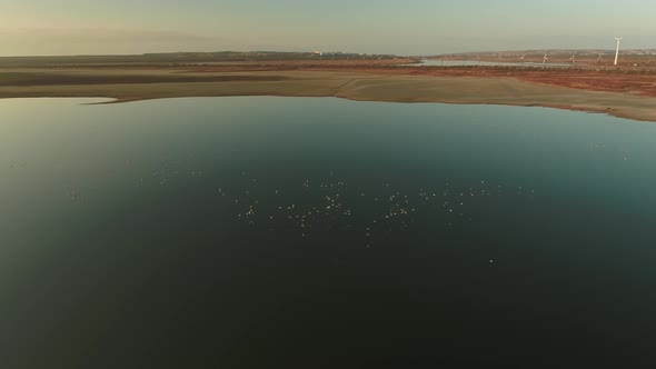 Smooth Dark Water Surface