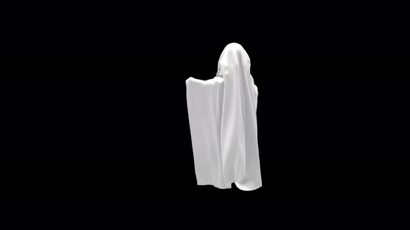 56 Ghost Halloween Dancing 4K