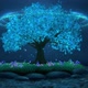 Blue Magical Tree in the Ocean - VideoHive Item for Sale