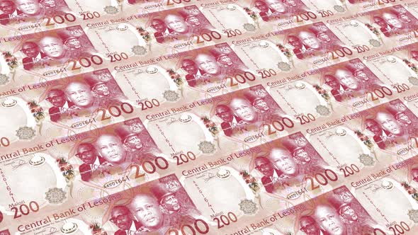 Lesotho  Money 200 Lesotho Loti 4K