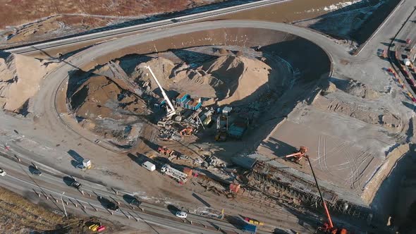 Flight Over The Crane