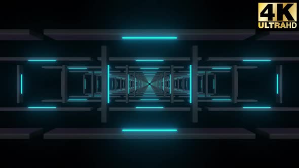Neon Blocks Tunnel Pack 4k alt