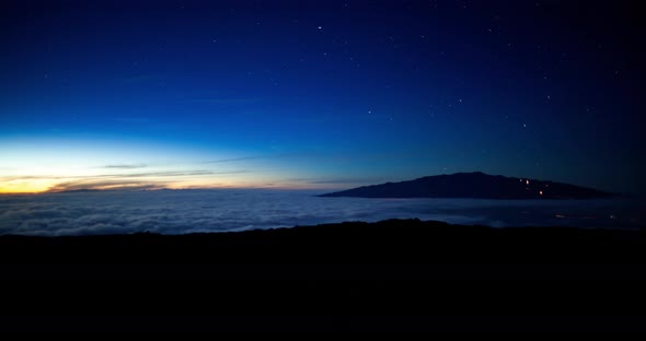 Mauna Kea Sunset, Stars and Sunrise - Hawaii - Time Lapse