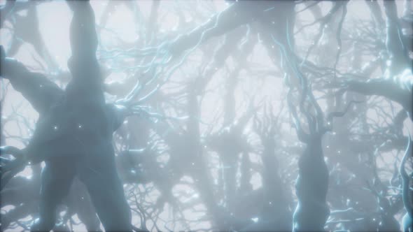 Journey Through a Neuron Cell Network Inside the Brain alt