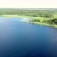 Flight Over the Taiga Forest Lake - VideoHive Item for Sale