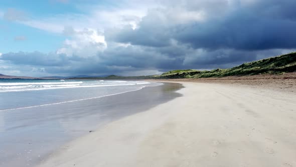 Dramatic Clouds at Portnoo Narin Beach in County Donegal Ireland