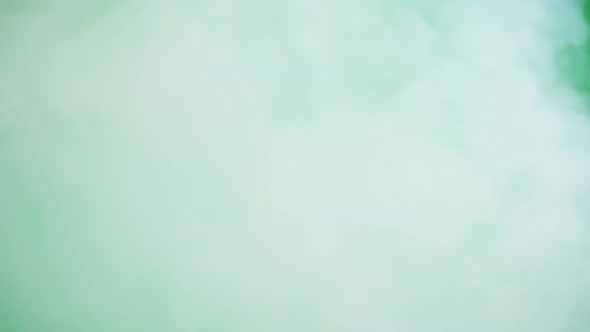 Abstract Smoke on Green Chroma Key Background alt