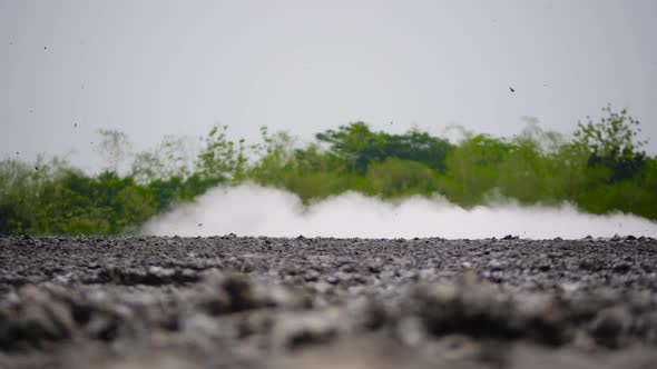 Mud Volcano Bledug Kuwu, Indonesia