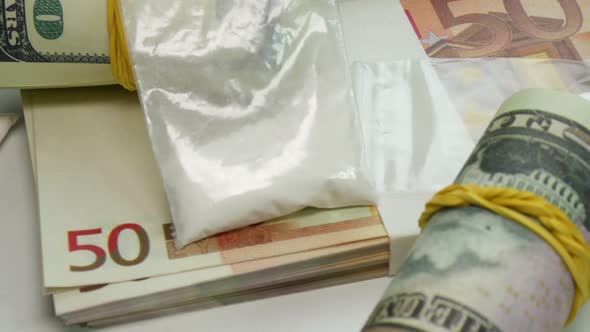 Dirty Profit From The Sale Of Cocaine And Tablets