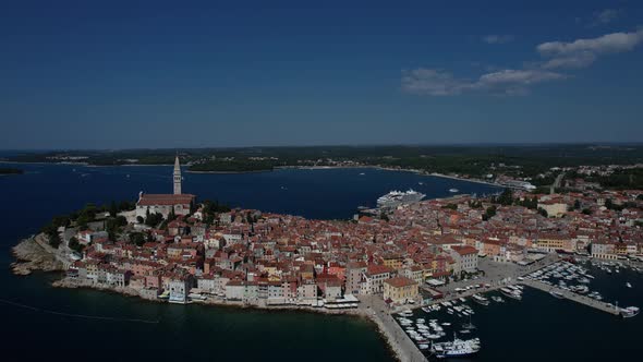 Rovinj is a Popular Tourist Resort