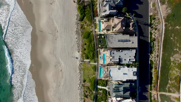 Aerial View of Salt Creek and Monarch Beach Coastline, California