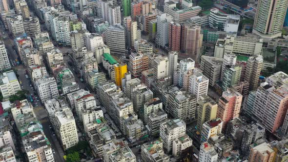 Top view of Hong Kong residential