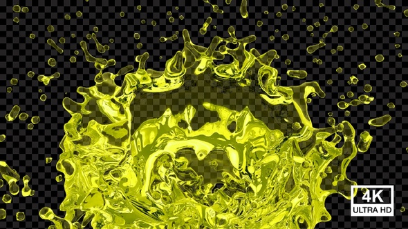 Big Olive Oil Splash 4K alt