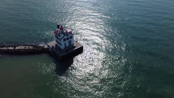 Lorain West Breakwater Light, also called the Lorain Harbor Light, is a lighthouse in Lorain, Ohio,