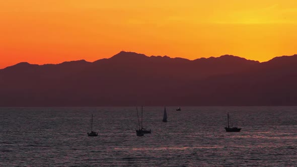 Landscape Ocean Sunset