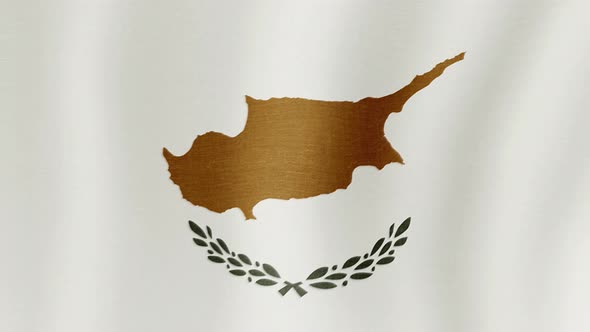 The National Flag of Cyprus