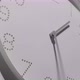 Dotted White Clock Face on Wall All Day - VideoHive Item for Sale