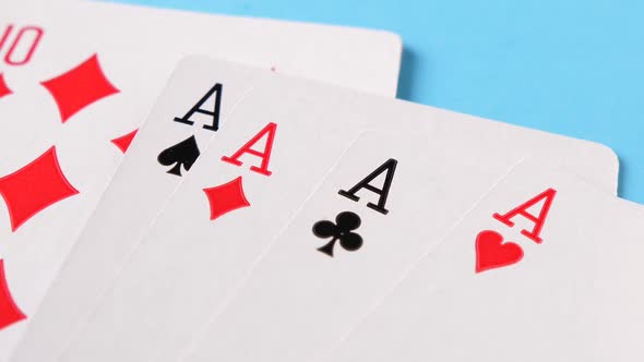 Close-up of  playing cards