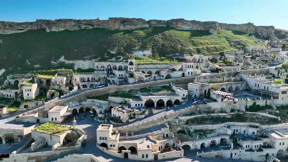 Great hotel in Cappadocia Aerial View 4 K Urgup City