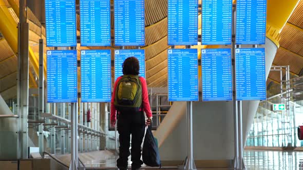 Flight Screen Information Airport