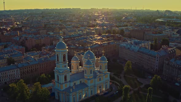  Aerial View of St Petersburg 