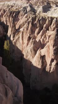 Cappadocia Landscape Aerial View