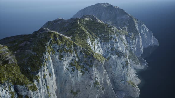 Islands of Norway with Rocks and Cliffs