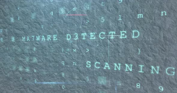 Cyber Crime and Online Security Animation 4k alt