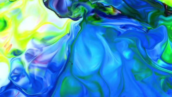 Abstract Colorful Ink Movements Spreads On Water Texture 7 alt