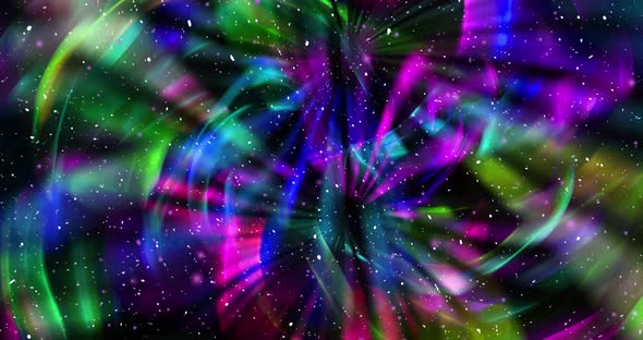 Abstract colorful animation. Multicolor liquid background.