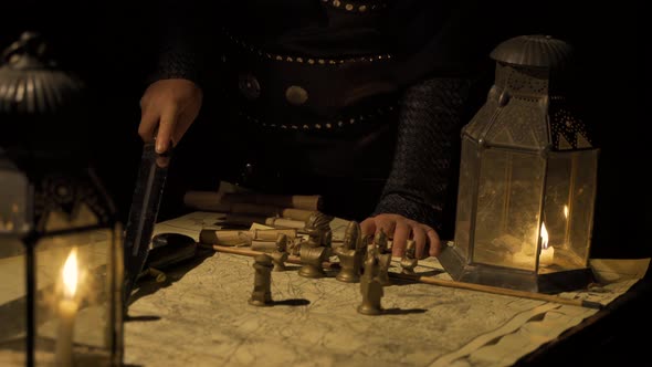 Central Asian Commander in Ancient World History. alt