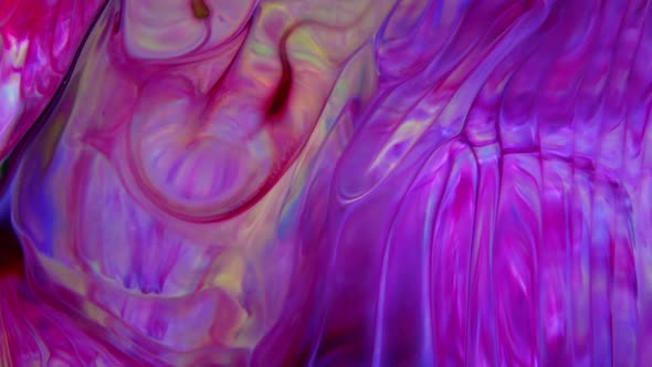 Abstract Colorful Sacral Liquid Waves Texture 286