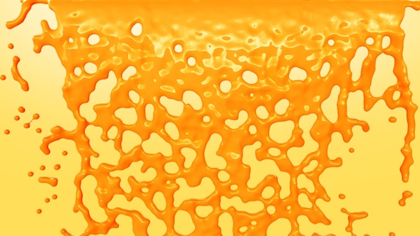 Fountain Of Orange Juice