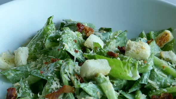 Caesar salad healthy food