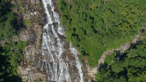 Waterfall in Nature Park