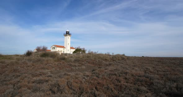 The lighthouse of La Gacholle, The Camargue, France