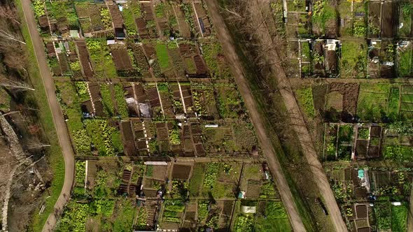 Flying over Farmers Fields