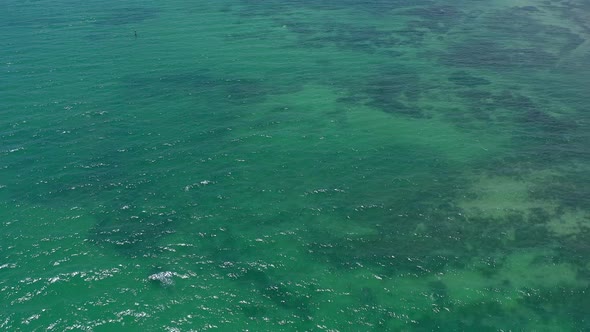 Dendy Street Beach in Brighton, Melbourne, Seen From the Air