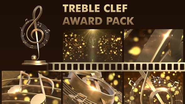 Treble Clef Award Pack